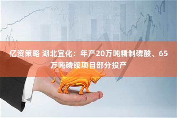 亿资策略 湖北宜化：年产20万吨精制磷酸、65万吨磷铵项目部分投产